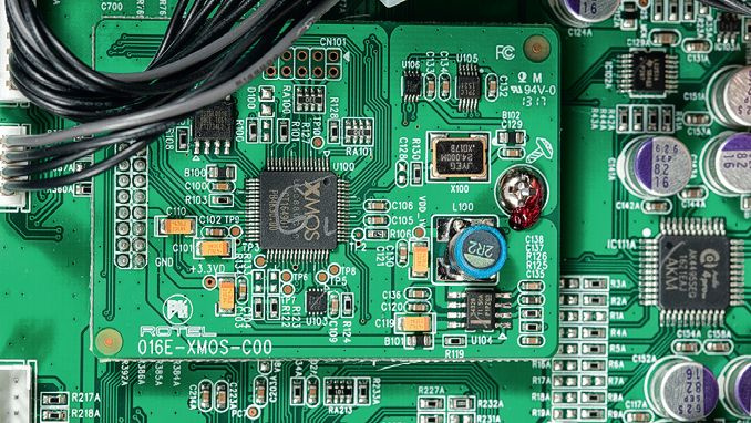 Rotel RC1572 försteg med DAC, svart