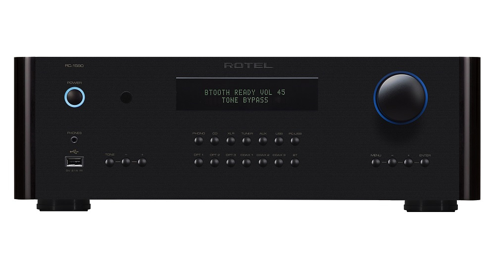 Rotel RC1590 försteg med DAC & XLR, svart
