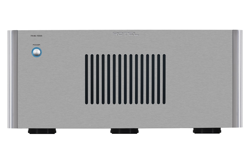 Rotel RMB1555 hemmabioslutsteg med XLR, silver