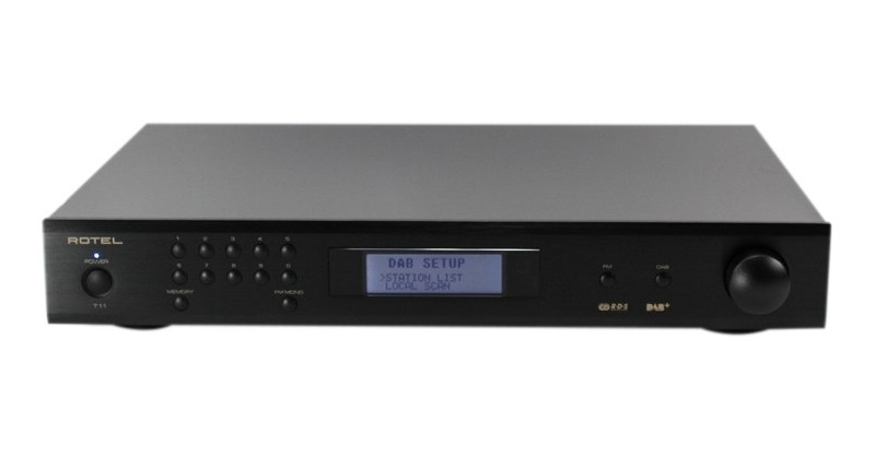 Rotel T11 DAB/FM-radio, svart