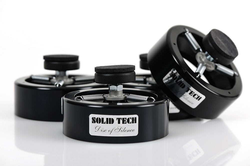 Solid Tech Disc Of Silence 3-pack svart, 15-35 kg