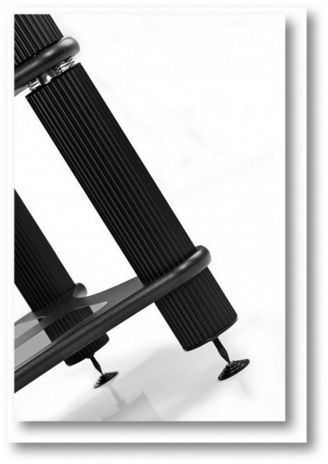 Solid Tech Floor Protectors, 6-pack svart