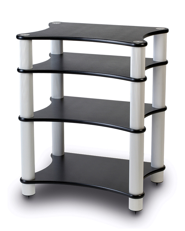 Solid Tech Radius Solo 4, svart med silver ben