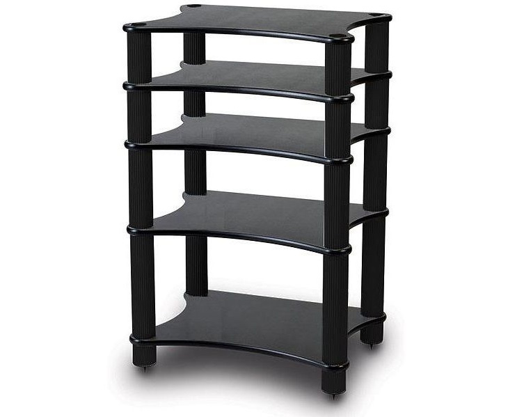 Solid Tech Radius Solo 5, svart med svarta ben