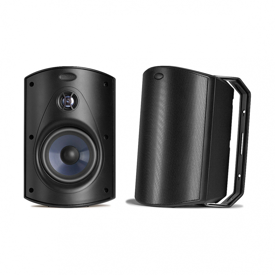 Polk Audio Atrium 6 utomhushögtalare, svart par