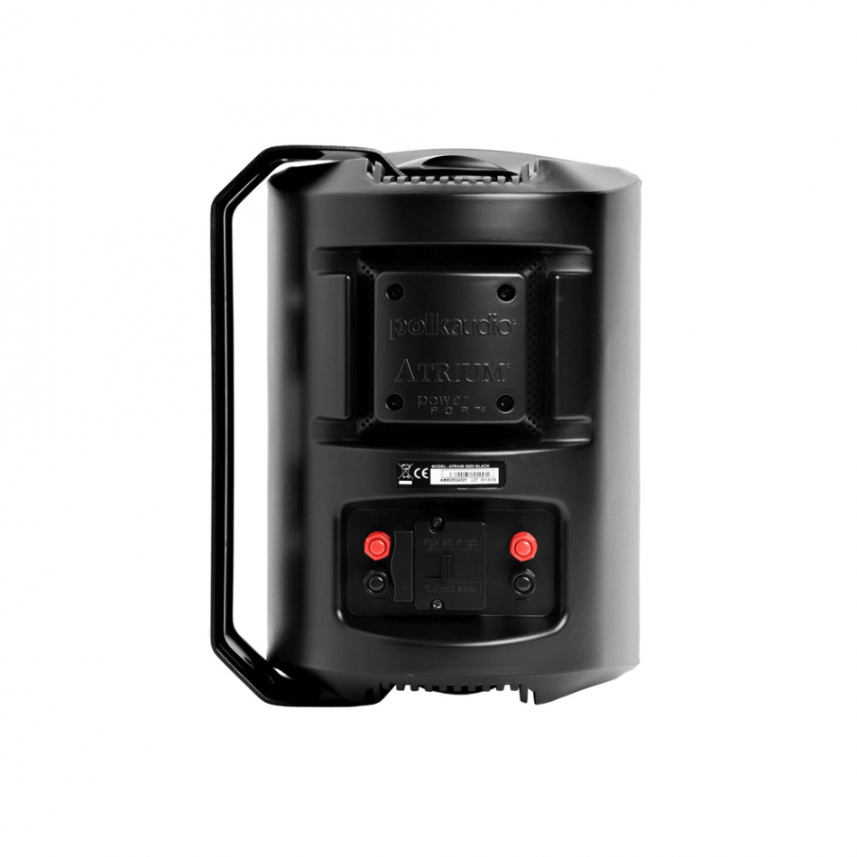 Polk Audio Atrium 8 SDI utomhushögtalare, single-stereo svart