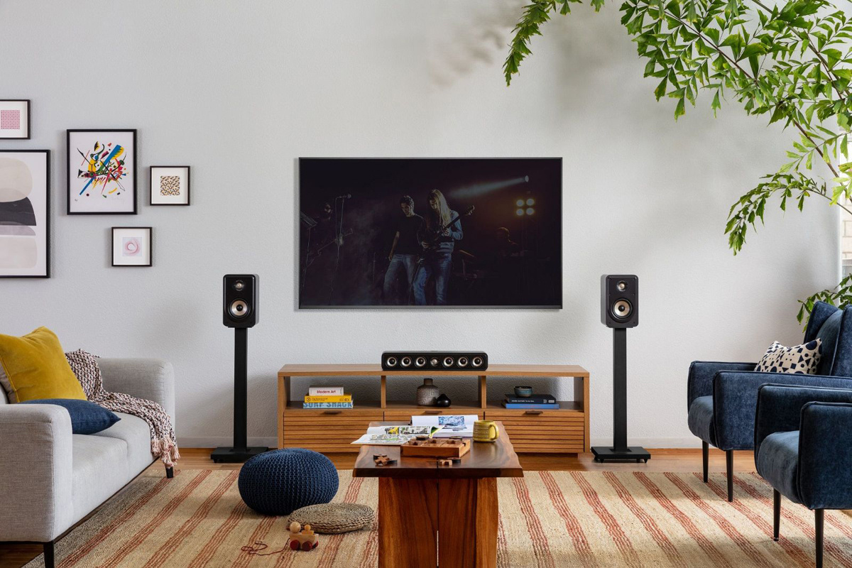 Polk Audio Signature Elite ES15 stativhögtalare, svart par