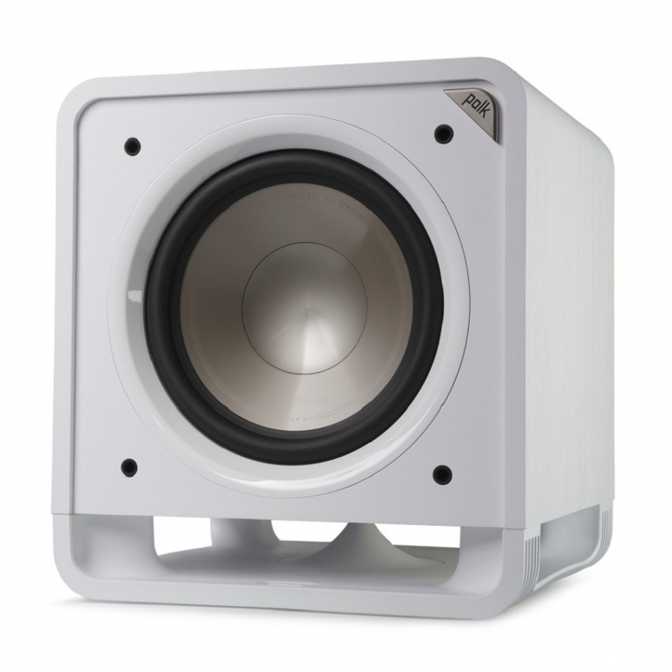 Polk Audio HTS12 aktiv subwoofer, vit