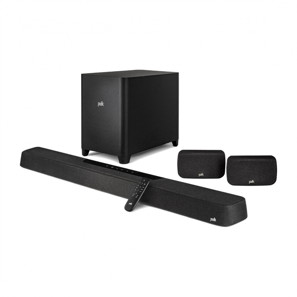 Polk Audio Mag Max AX SR Dolby Atmos soundbar med trådlös subwoofer
