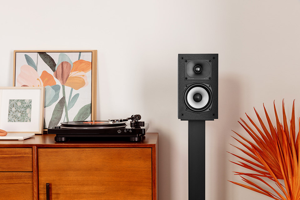 Polk Audio Monitor XT15 stativhögtalare, svart par