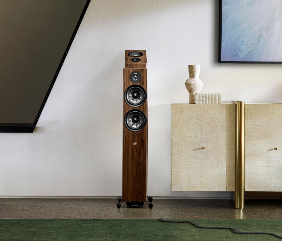 Polk Audio Reserve R600 golvhögtalare, valnöt par