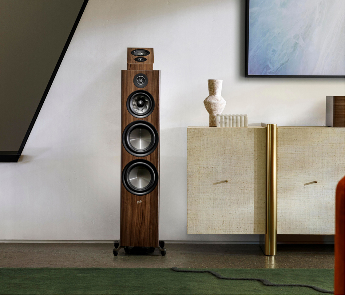 Polk Audio Reserve R700 golvhögtalare, valnöt par