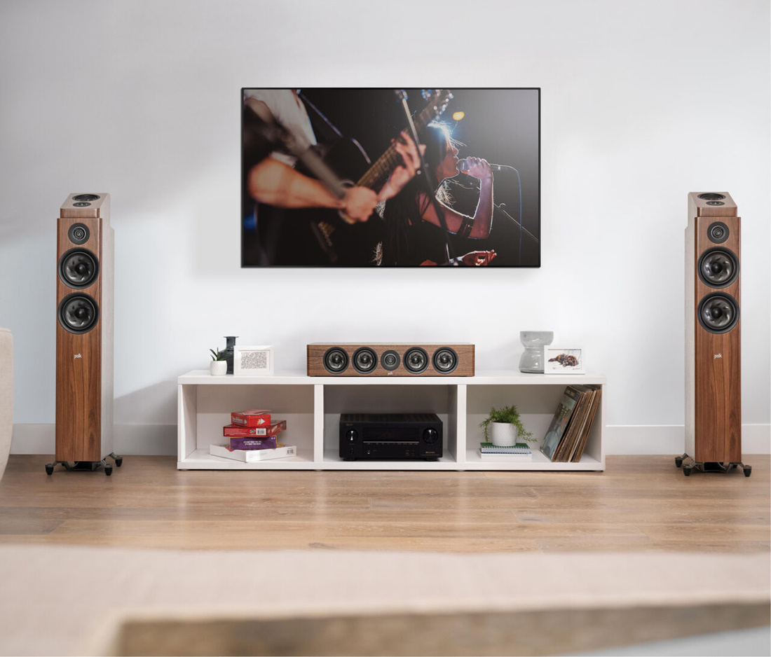 Polk Audio Reserve R900 Dolby Atmos-högtalare, valnöt par