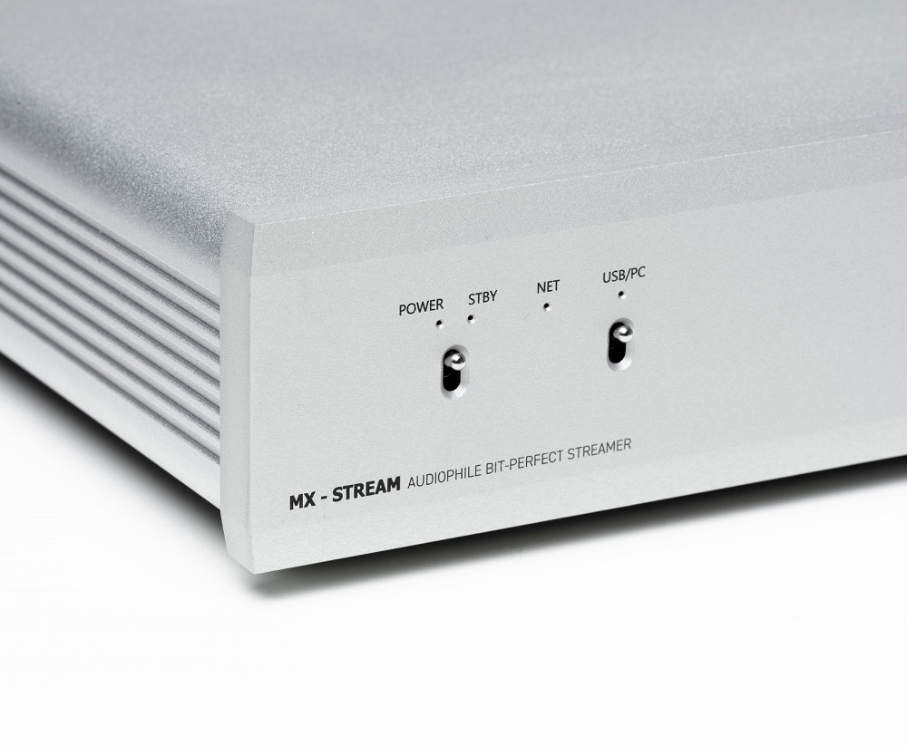 Musical Fidelity MX-Stream, nätverkstransport med Roon silver