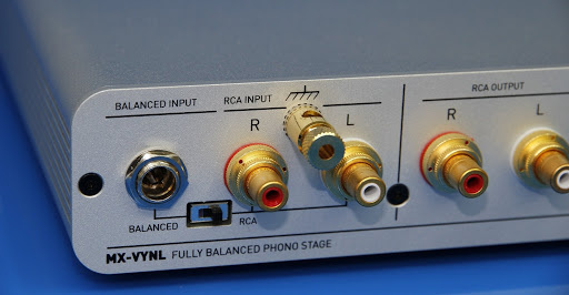 Musical Fidelity MX-VYNL RIAA-steg med XLR för vinylspelare, silver