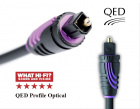 QED Profile Optical Cable, optisk ljudkabel Toslink
