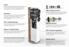 Q Acoustics Concept 500, pianosvart par med rosewood baksida