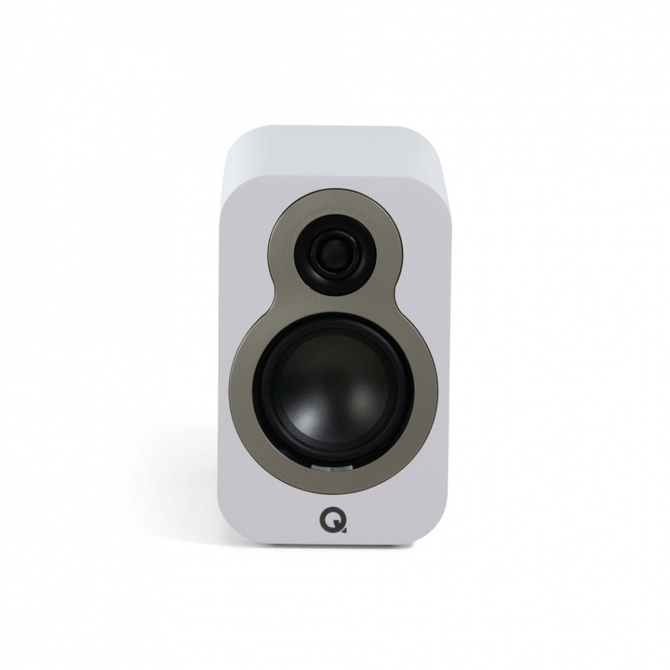 Q Acoustics 3010c stativhögtalare, mattvitt par