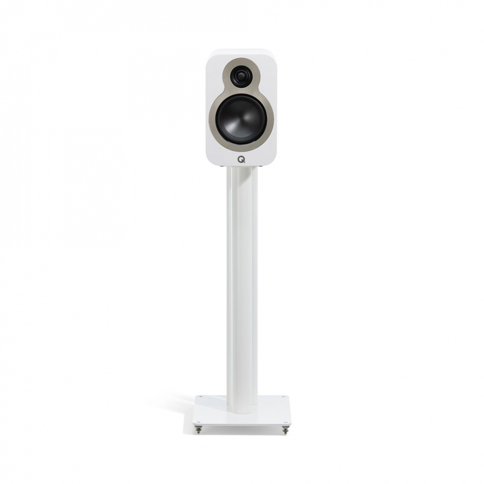 Q Acoustics 3020c stativhögtalare, mattvitt par