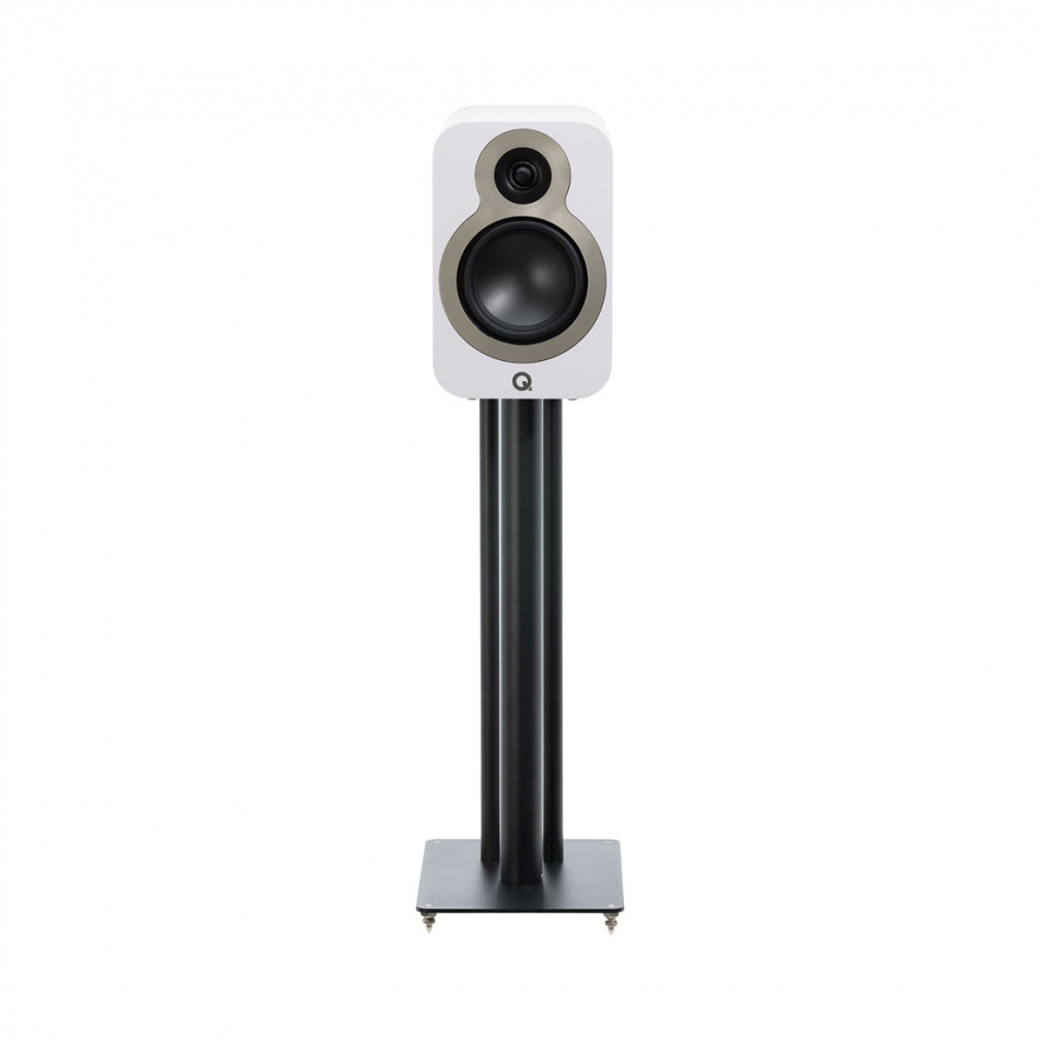 Q Acoustics 3030c stativhögtalare, mattvitt par