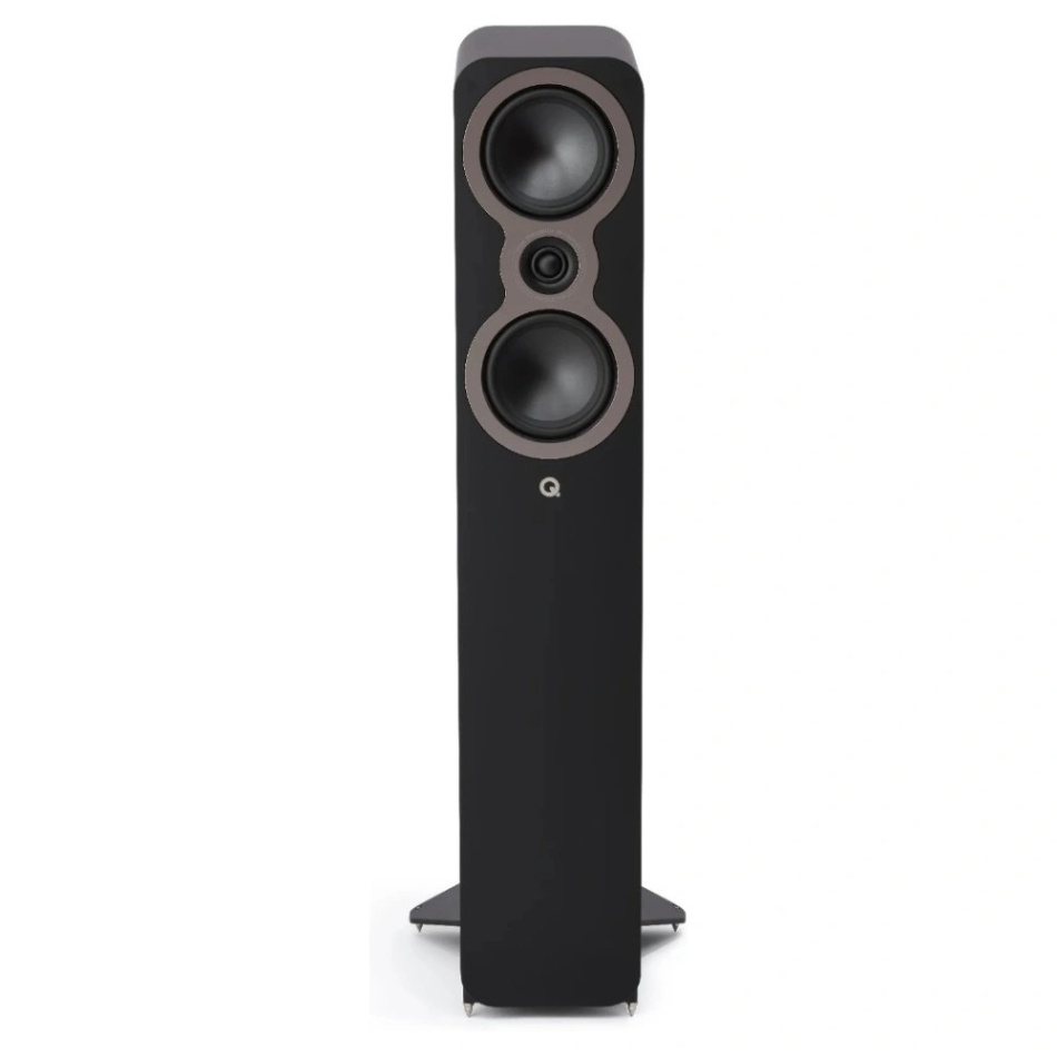 Q Acoustics 3040c golvhögtalare, svart par