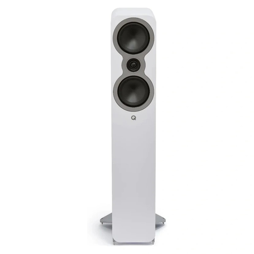 Q Acoustics 3040c golvhögtalare, vitt par