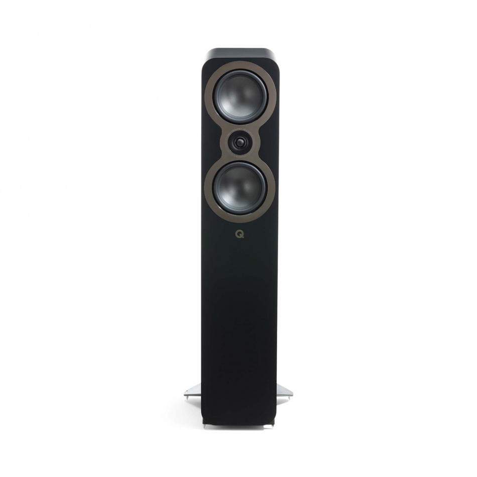 Q Acoustics 3050c golvhögtalare, mattsvart par