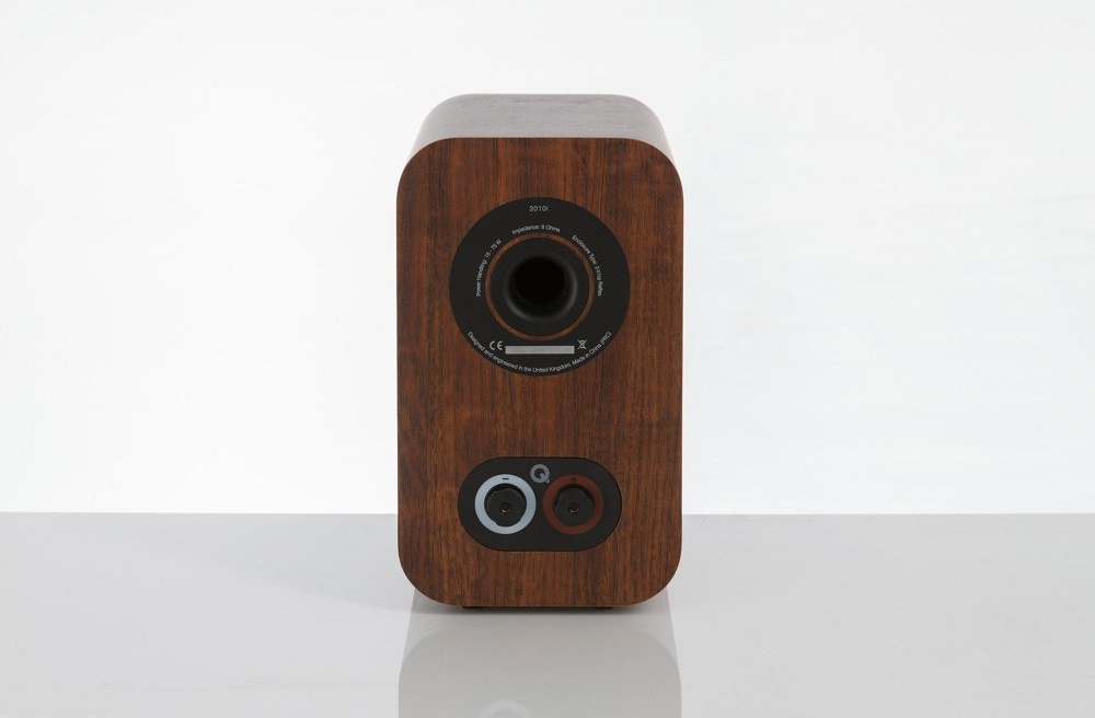 Q Acoustics 3010i stativhögtalare, valnöt par