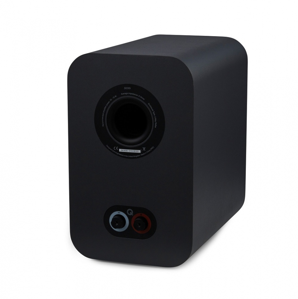 Q Acoustics 3030i stativhögtalare, grått par