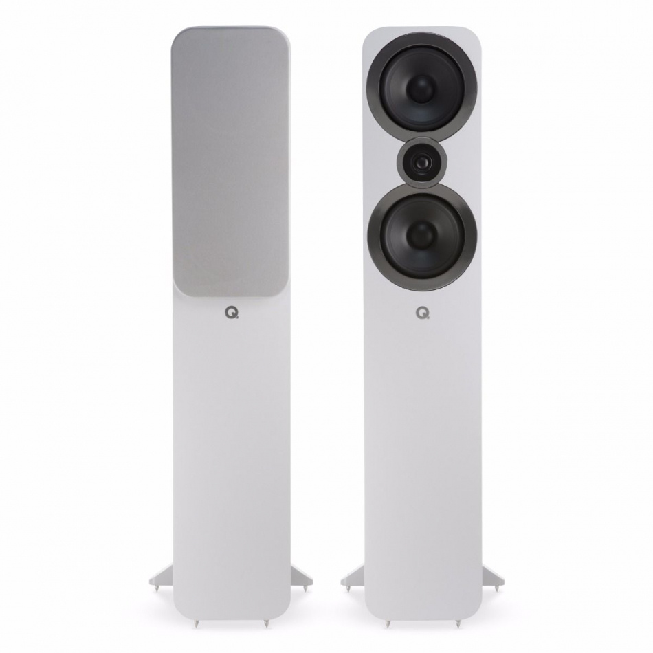 Q Acoustics 3050i golvhögtalare, vitt par
