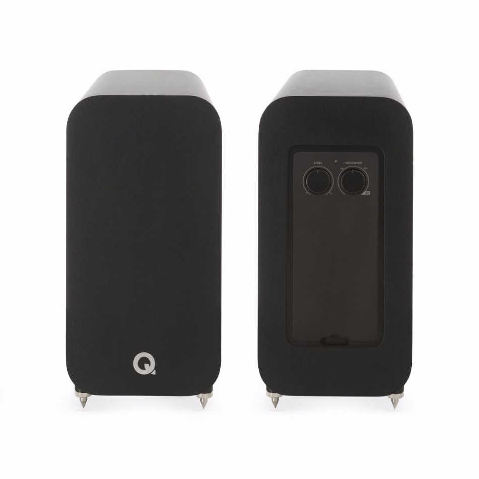 Q Acoustics 3060S kompakt aktiv baslåda, svart