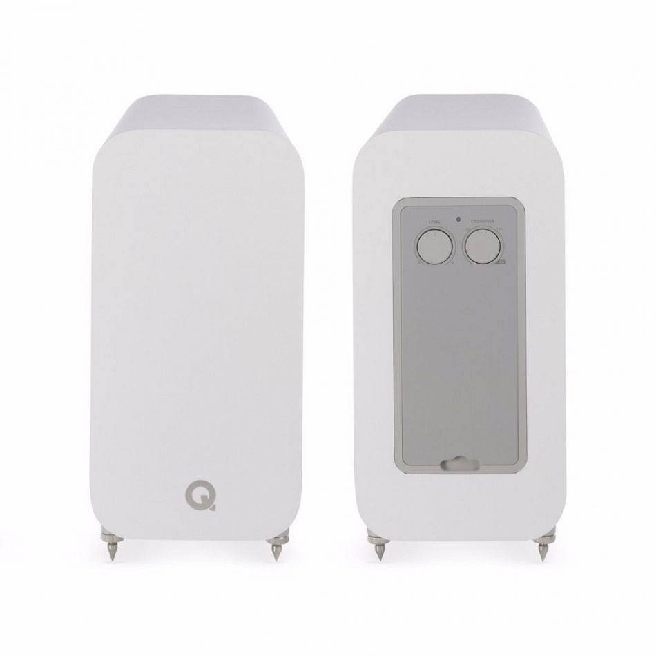 Q Acoustics 3060S kompakt aktiv baslåda, vit
