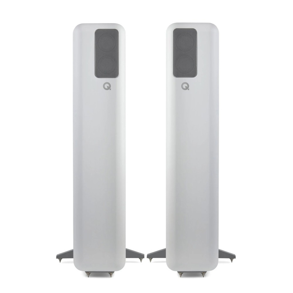 Q Acoustics QActive 400 aktiva stereohögtalare, mattvitt par