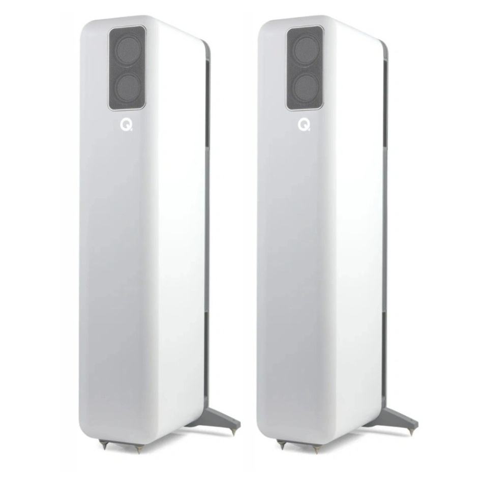 Q Acoustics QActive 400 aktiva stereohögtalare, mattvitt par
