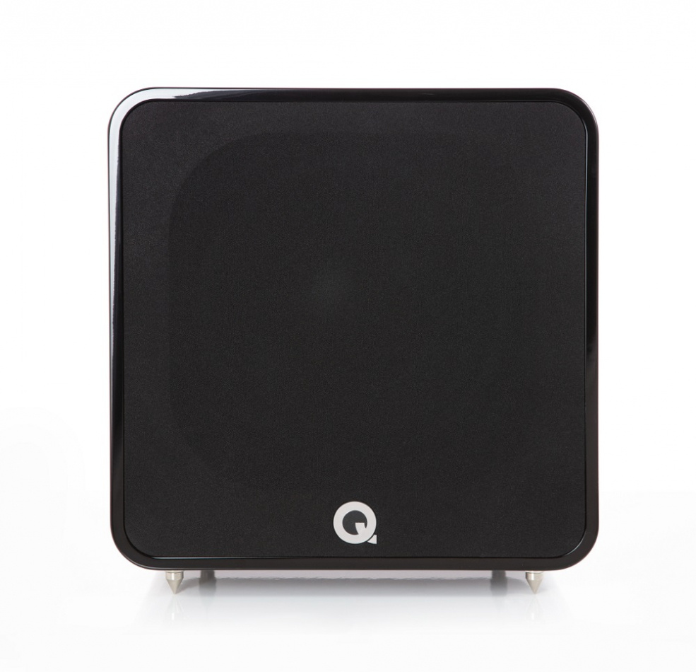 Q Acoustics QB12 aktiv subwoofer, pianosvart
