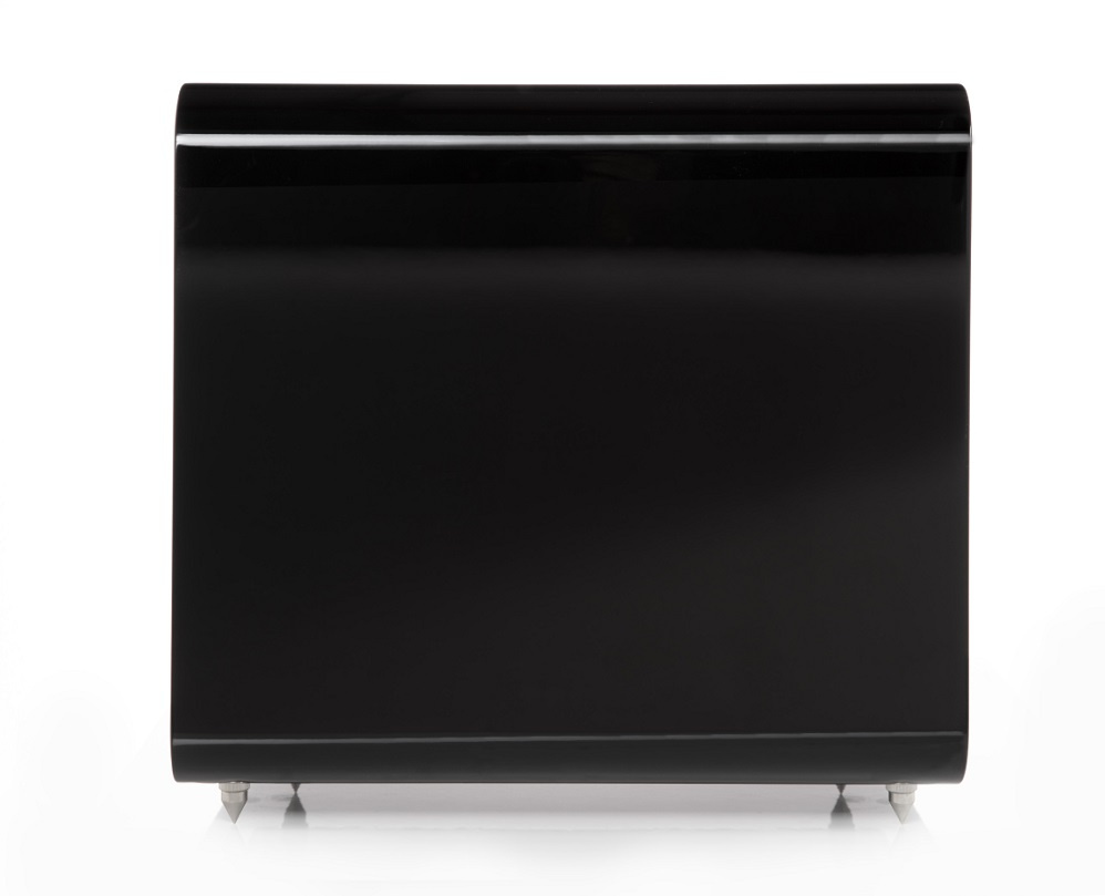 Q Acoustics QB12 aktiv subwoofer, pianosvart