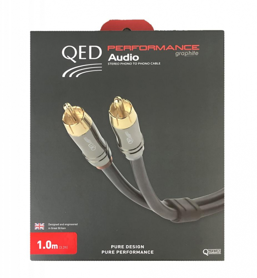 QED Performance Audio Graphite RCA ljudkabel