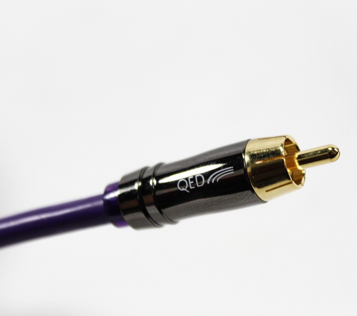 QED Performance Coaxial S/PDIF RCA ljudkabel, 1 meter