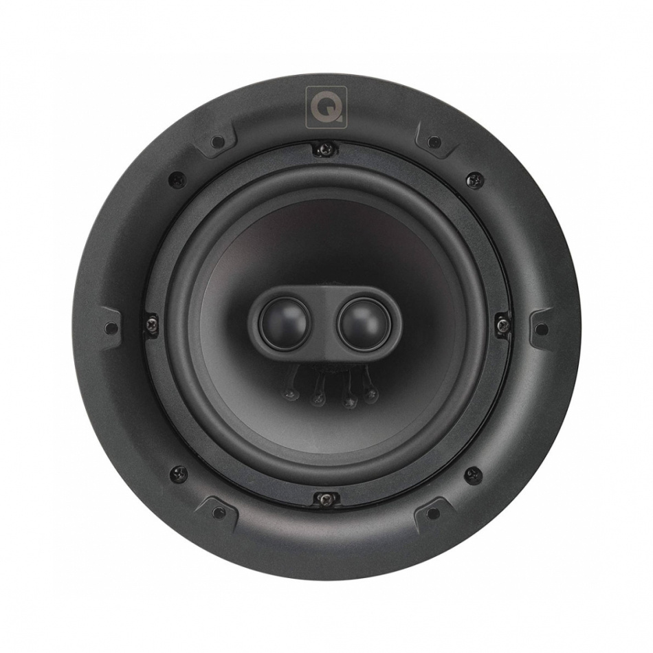 Q Acoustics Qi65C-ST fukttålig inbyggnadshögtalare för tak, single-stereo