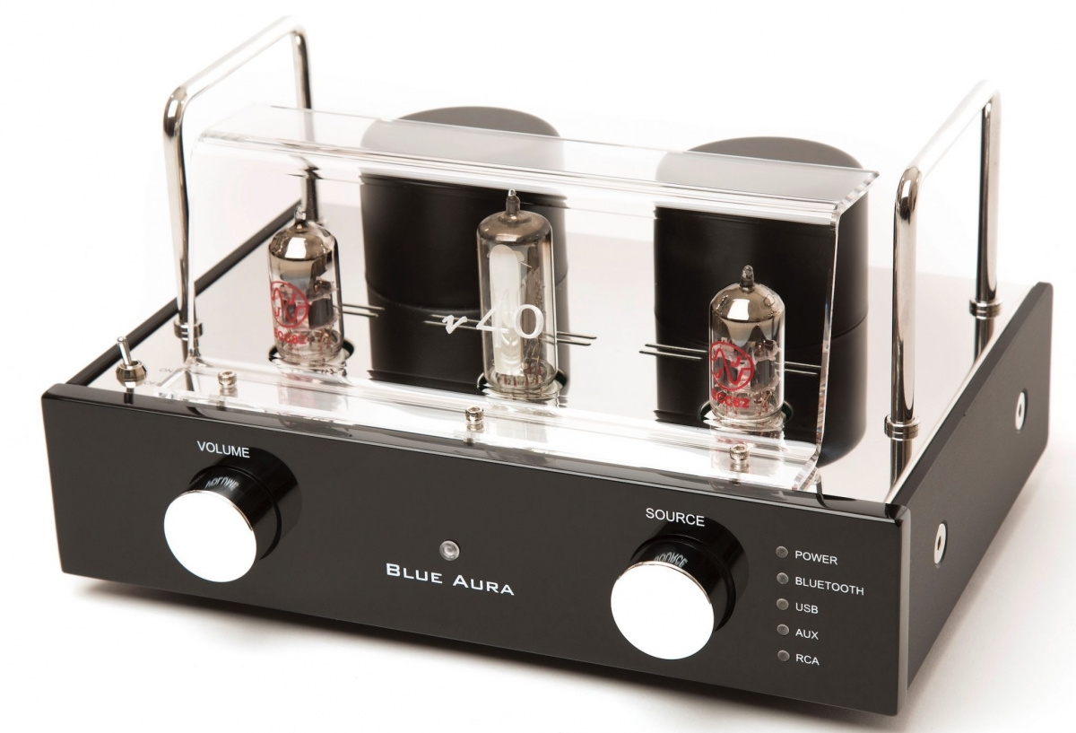 Blue Aura V40 förstärkare med Bluetooth & rör