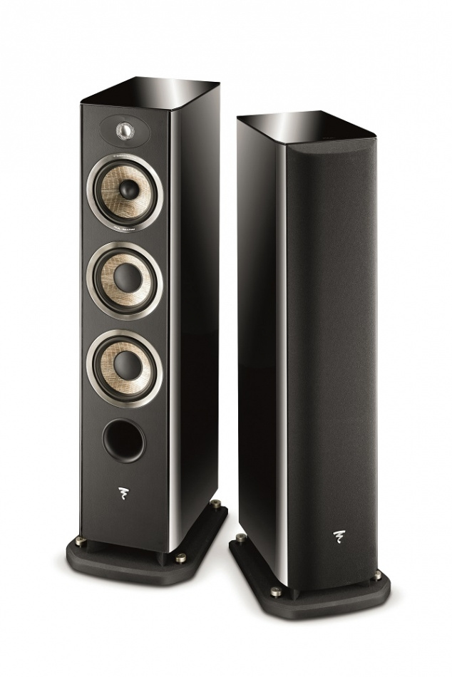 Focal Aria 926 golvhögtalare, pianosvart par