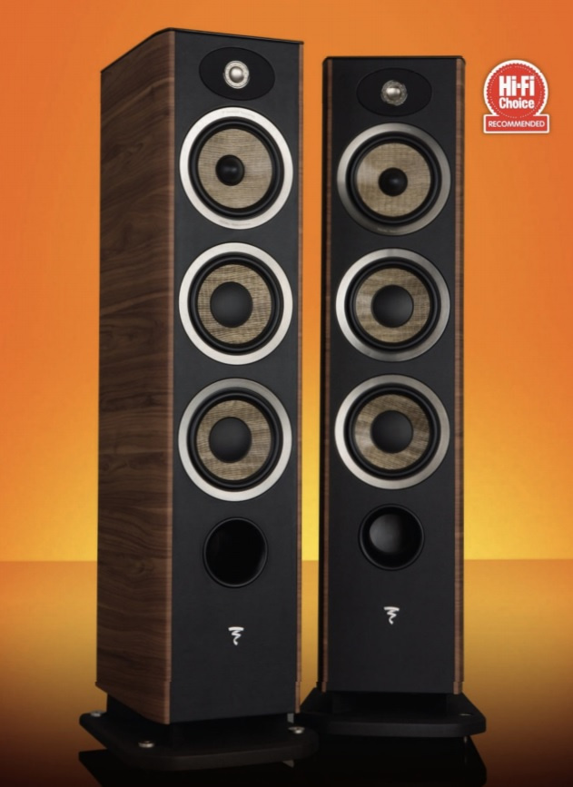Focal Aria 926 golvhögtalare, pianosvart par
