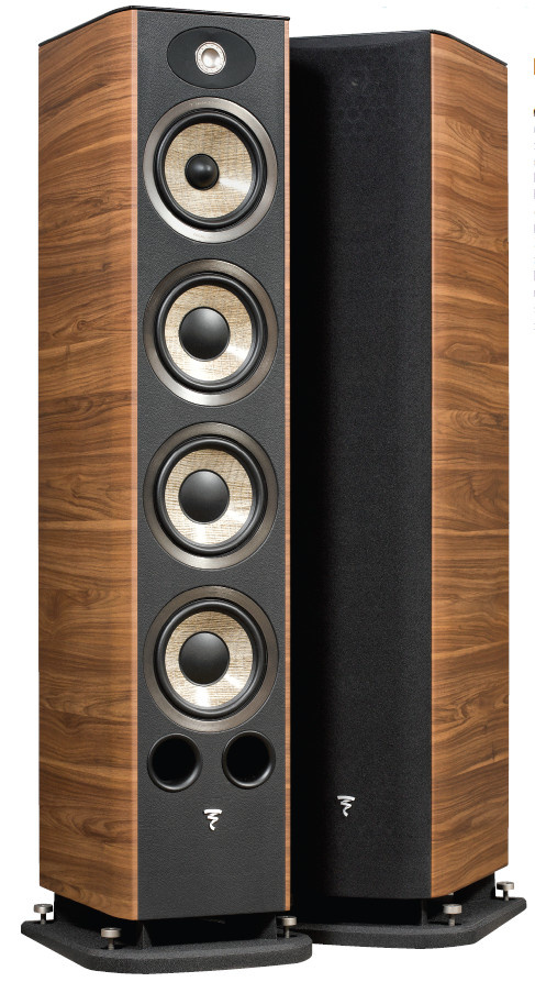 Focal Aria 936 golvhögtalare, ljust valnötspar (Prime)