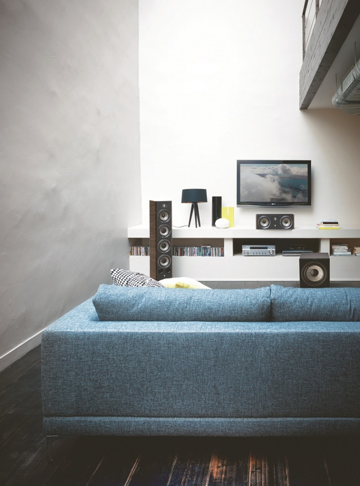 Focal Aria CC900 centerhögtalare, mörk valnöt (Noyer)