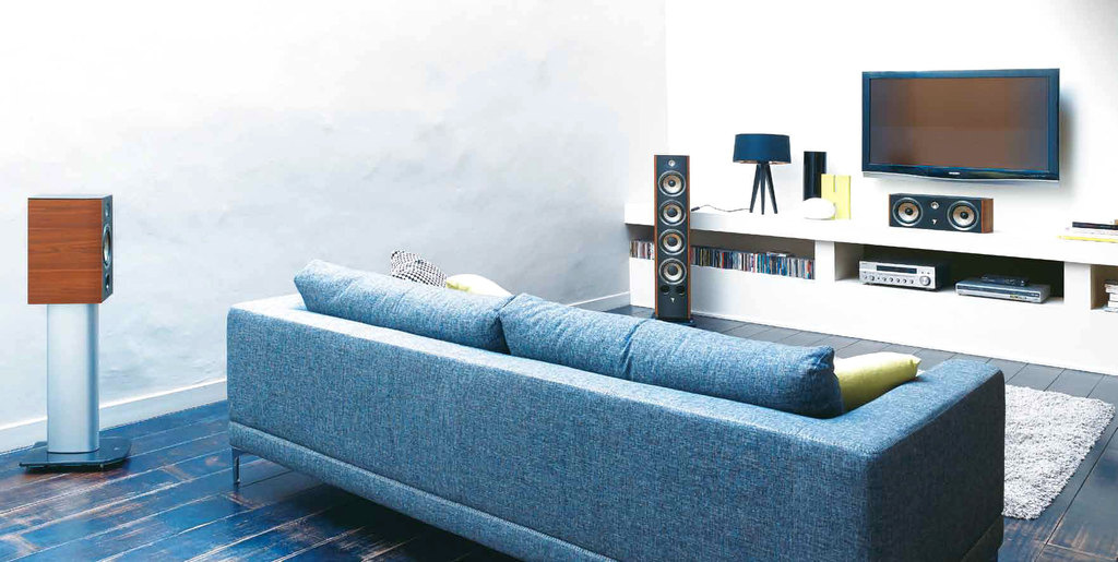 Focal Aria CC900 centerhögtalare, ljus valnöt (Prime)