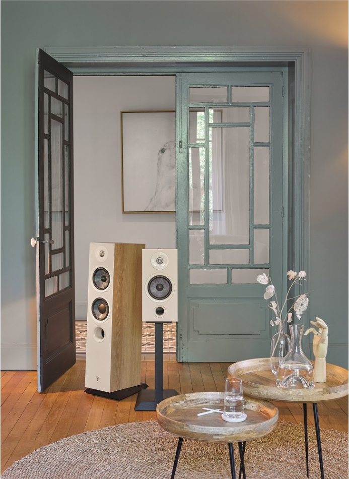 Focal Chora 816 golvhögtalare, Light Wood par