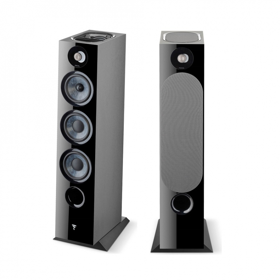 Focal Chora 826-D, golvhögtalare med Dolby Atmos svart par