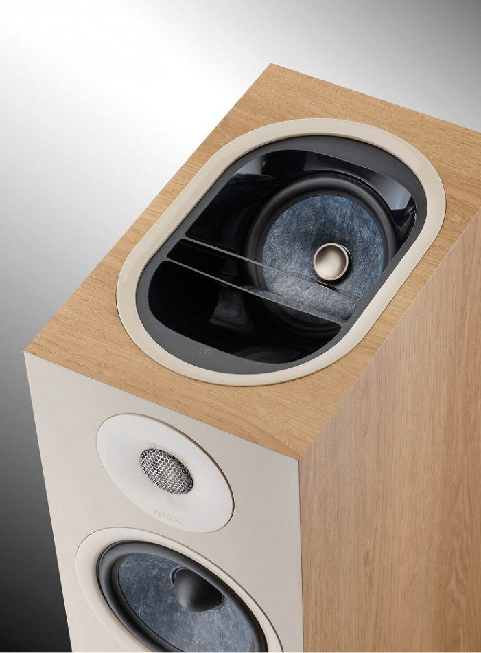 Focal Chora 826-D, golvhögtalare med Dolby Atmos Light Wood par