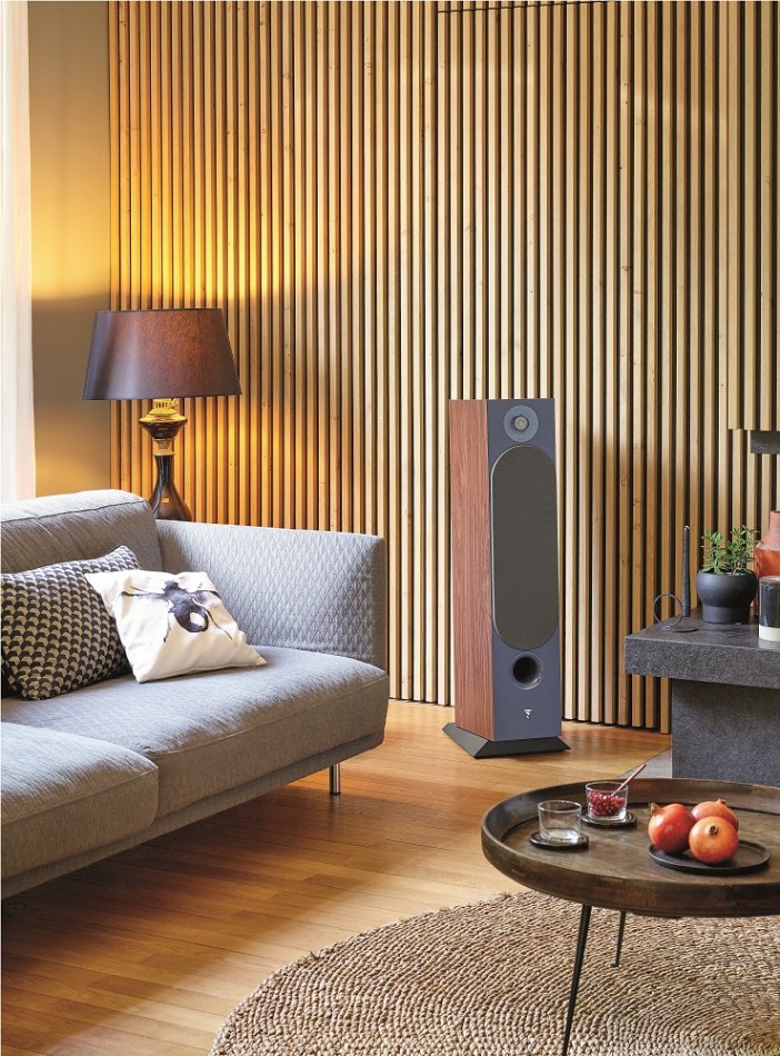 Focal Chora 826 golvhögtalare, Dark Wood par