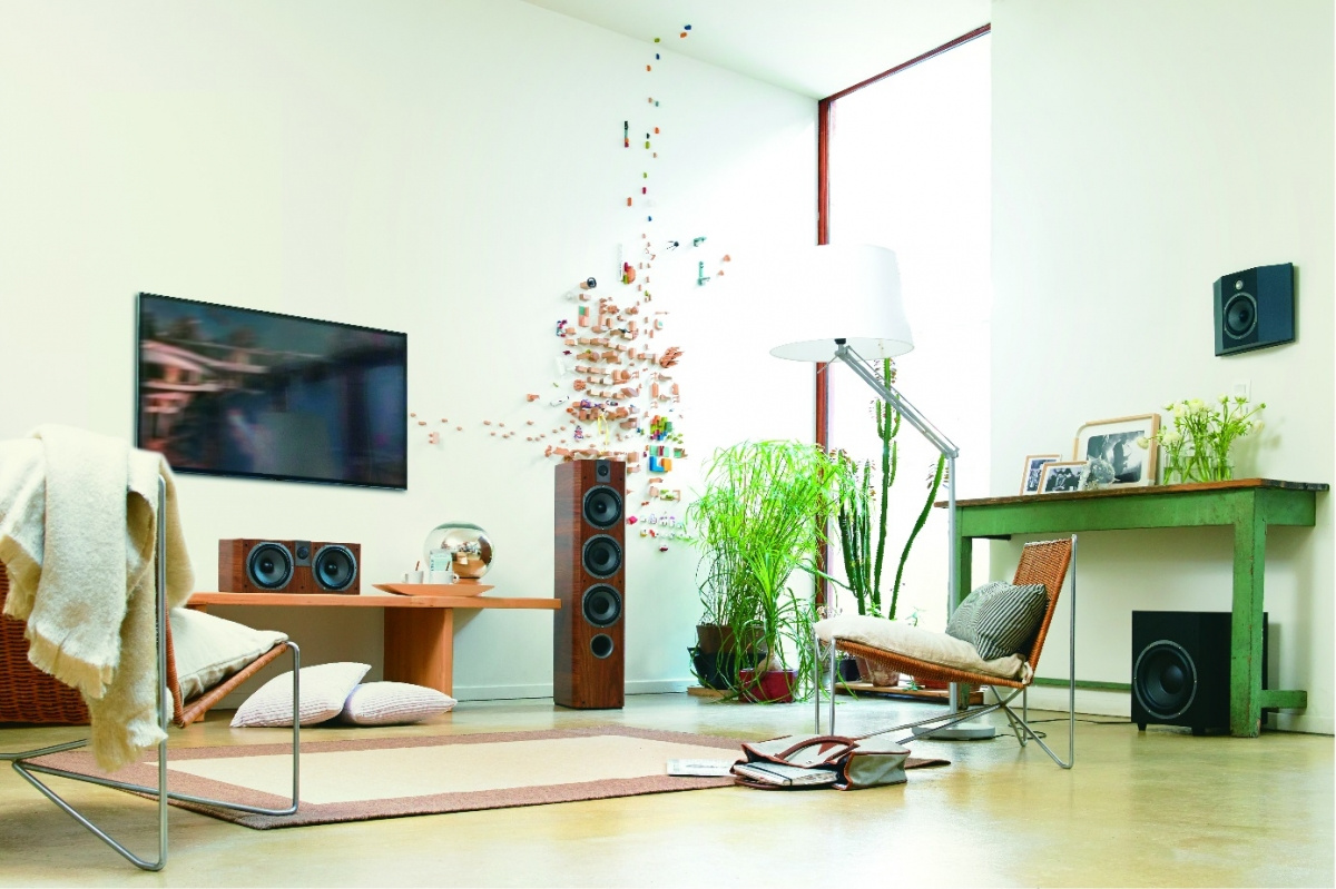 Focal Chorus 726 golvhögtalare, valnöts par